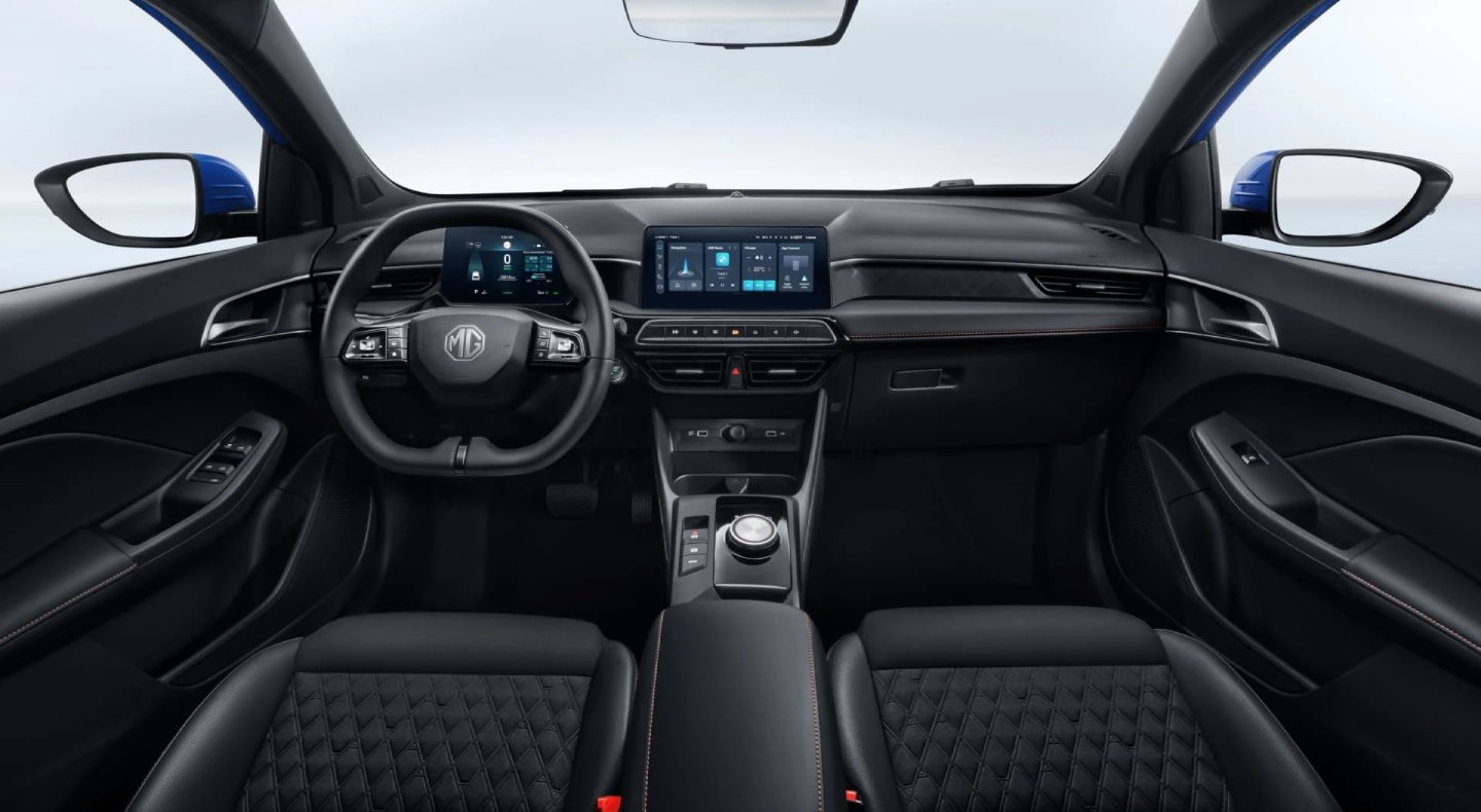 Coche mg3 interior, medidas mg3
