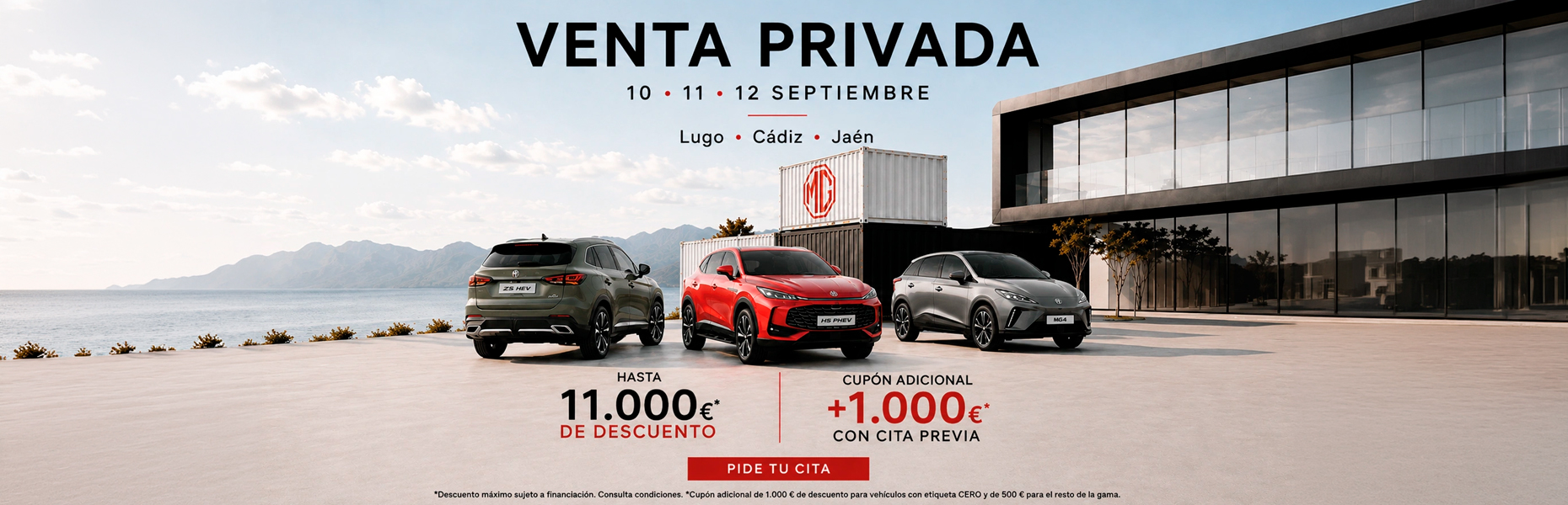 Oferta coches mg rebajas precios-venta privada con descuento